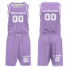 Violet Basketball Custom Uniform Basketball Uniform Set