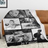 B-UK242-6 FR Je t aime Blanket
