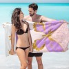 Butterflies Glitter Beach Towel