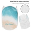 Watercolor Beach Sea Wave Laundry Basket