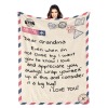B-289-Text mail Grandma Blanket