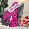 Volleyball Rose Red Thickened Flannel Blanket