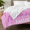 L-004-Text Pink Blanket
