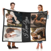 B-425-4 Couple-I Love You Blanket