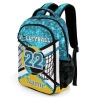 Blue Gold Volleyball Print All Over Print Children S Backpack