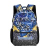 Blue Black Gold All Over Print Children S Backpack