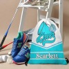 Sky Blue Cheer Cheerleader Drawstring Backpack