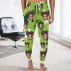 St. Patrick's Day Clover Pattern Men S Pajama Pants