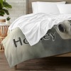 Watercolor Horse Flannel Blanket