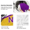 Purple Yellow Black Volleyball Flannel Blanket