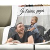 B-403-2 Dad Kid FR Blanket