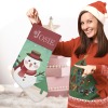 Cute Snowman Christmas Stocking