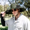 Army Green Solar Powered Fan Hat
