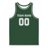 Green Basketball Custom Uniform Basketball Uniform Set