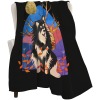 YRSE IN AUTUMN - Finnish Lapphund sherpa blanket Throw Blanket