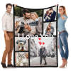 B-408-6 Couple Pet-EN Blanket