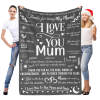 B-BA001 Mum Grey Blanket