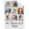 B209-9 DE Wir lieben dich Nana Blanket