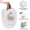 Sleepy Teddy Bear Moon Stars Laundry Basket