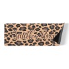 Leopard Print Kitchen Mat 48"x17"