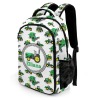 Green Truck Tractor All Over Print Children S Backpack