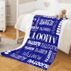 ALIOOTYU Thickened Flannel Blanket Horizontal Version