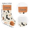 Pumpkin Bat Spider Halloween Christmas Stocking