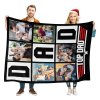 ZL-058-6 Happy Father's Day Blanket