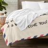 B-289-Text mail Mom Blanket