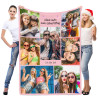 B070-7 photo Happy Birthday DE Blanket