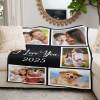 B-345-5 Family Kid Mom Couple Blanket