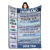 L-BA004-HUSBAND Blanket