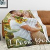 B-289-1 I love you Blanket
