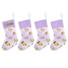 Yellow Butterflies Christmas Stocking