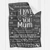 B-BA001 Mum Grey Blanket