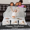 B-H091-4 Happy Birthday 2023 Blanket