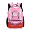 Baseball Red Pink All Over Print Children S Backpack