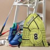 Yellow Volleyball Drawstring Backpack