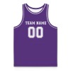 Deep Purple Basketball Custom Uniform Basketball Uniform Set