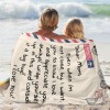 B-289-Text mail Mom Blanket
