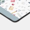Teacher Gift | Watercolor Pattern Personalized Desk Mat Desk Mat