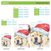 CHRISTMAS CHOW CHOW DOG Decorative Blanket Throw Blanket