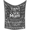 B-BA001 Mum Grey Blanket