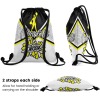 Yellow Cheerleaders Cheer Drawstring Backpack