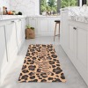 Leopard Print Kitchen Mat 48"x17"