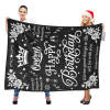 B-BA005 Birthday Black Blanket