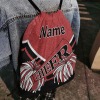 Cheer Deep Red Cheerleaders Drawstring Backpack