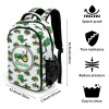 Green Truck Tractor All Over Print Children S Backpack
