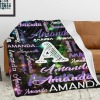 L-004-Text Starry Sky Blanket