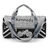 Cheer Cheerleader Grey Print MultiFunction Travel Bag